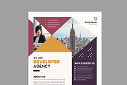Corporate Flyer Layout, a Flyer Template by MightyDesign (Thumbnail 4 of 8)