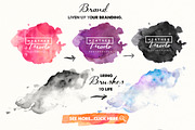 Add me some Watercolour Quick!, a Layer Style Add-On by Nicky Laatz (Thumbnail 3 of 5)