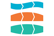Flat Vector 3 and 4 Step Process, a Templates & Theme by Josh Johnson (Thumbnail 4 of 4)
