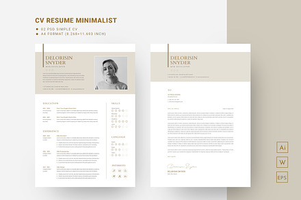 Resume Word, a Resume Template by NanoAgency