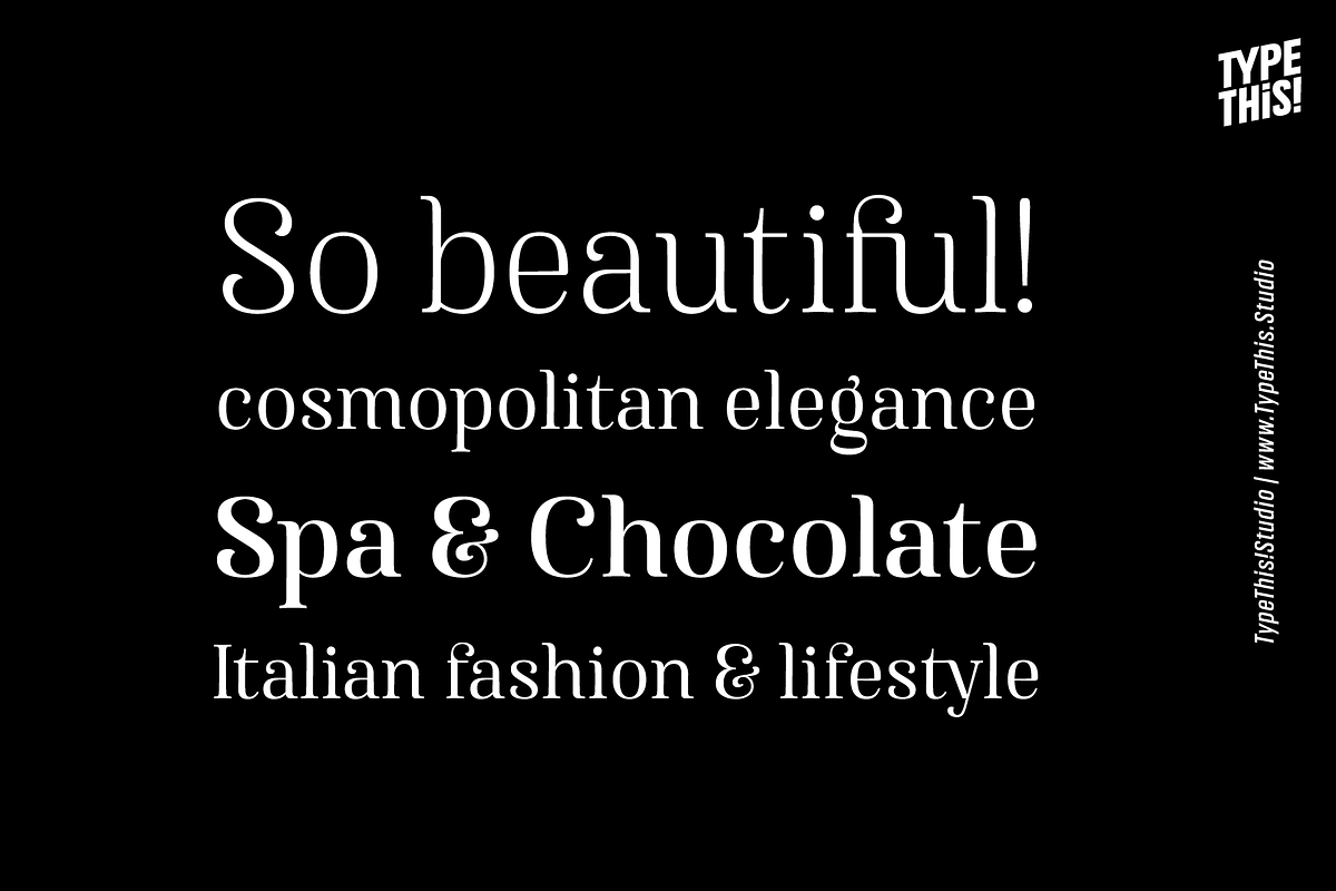Famosa Core Edition, a Serif Font by TypeThis!Studio (Photo 7 of 11)
