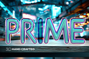 Iridescent Glass 3D Type Alphabet, an Object Graphic by Transfuchsian (Thumbnail 8 of 8)