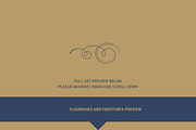 Over 300 Vector Flourishes Elements, an Object Graphic by Damien (Thumbnail 6 of 7)