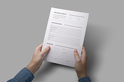 Employment Application Vol. 01, a Stationery Template by LaxmiOwl (Thumbnail 4 of 6)