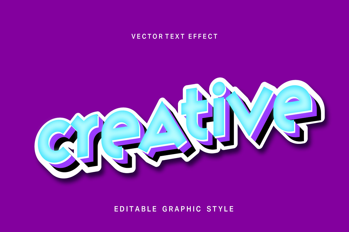 Bold Neon Pop Text Effect