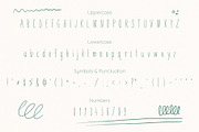 Sharp Pencil, a Handwritten Font by Jelena Sardi (Thumbnail 2 of 7)