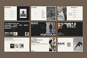 RAYE | Brand Portfolio Template, a Presentation Template by slidestock55 (Thumbnail 12 of 12)