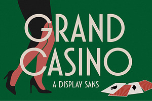 Grand Casino Display Sans