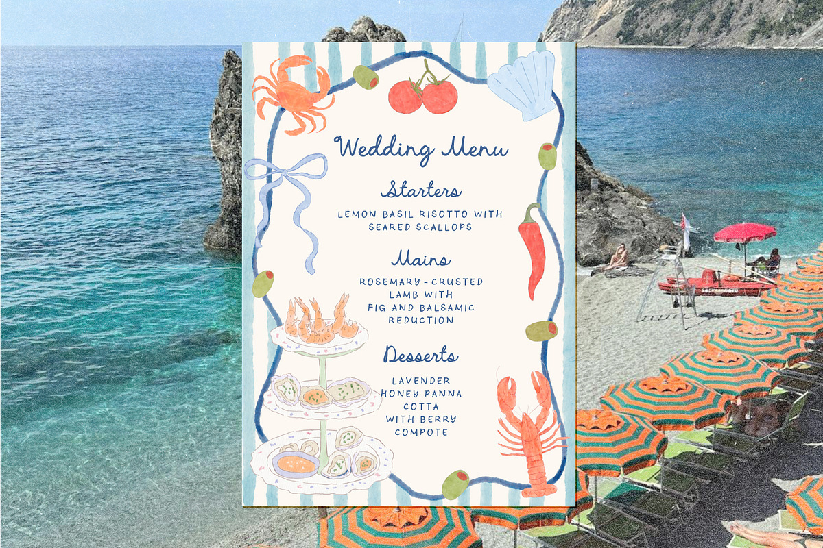 Whimsy Hand-drawn Watercolor Wedding, an Object Illustration by Ayya Studio (Photo 10 of 12)