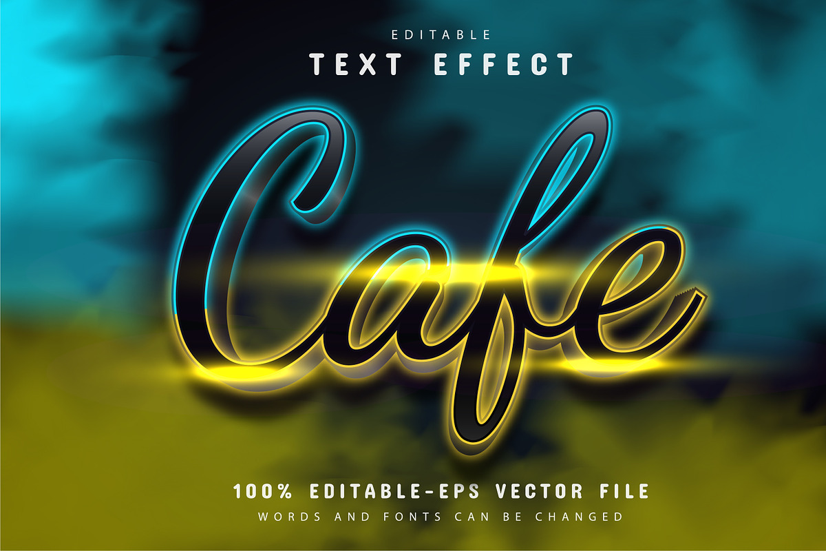 40 Neon text effect editable, a Plug-in Add-On by Aglonemadesign (Photo 13 of 20)