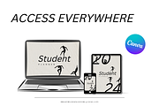 Minimalist Student Planner, a Templates & Theme by Bright Beginnings Store (Thumbnail 3 of 5)