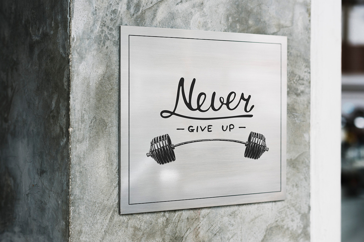 Gym equipment sketches and posters, a Decorative Illustration by Akimo Mia (Photo 9 of 9)