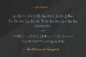 Barona Script - Handwriting Script