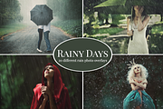 Rainy Days - 20x rain photo overlays, a Graphic by BrownLeopard (Thumbnail 1 of 8)