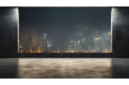 modern interior wall city background, an Architecture Photo by pikepicture