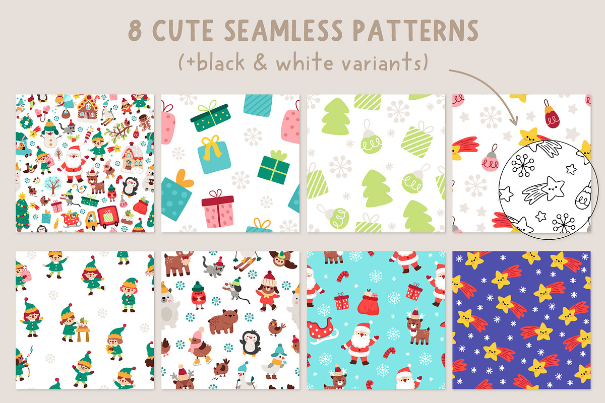 Christmas village clipart kit, an Object Graphic by Lexi Claus (Photo 6 of 8)