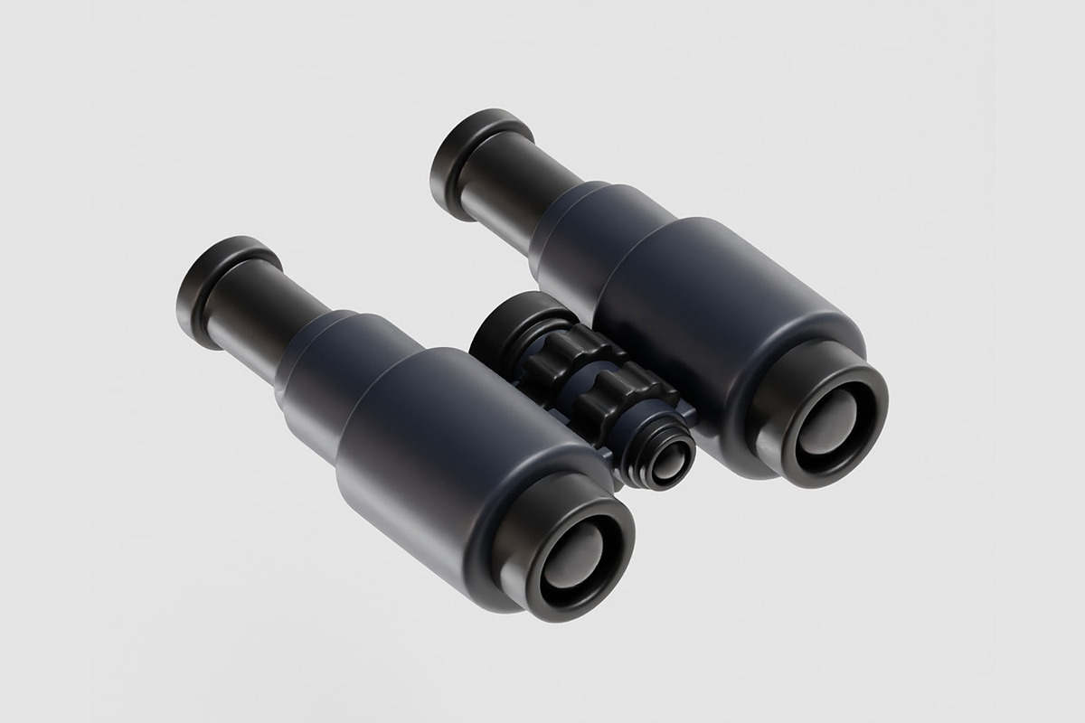 Binoculars, an Object 3D Model by fahad121 (Photo 4 of 7)