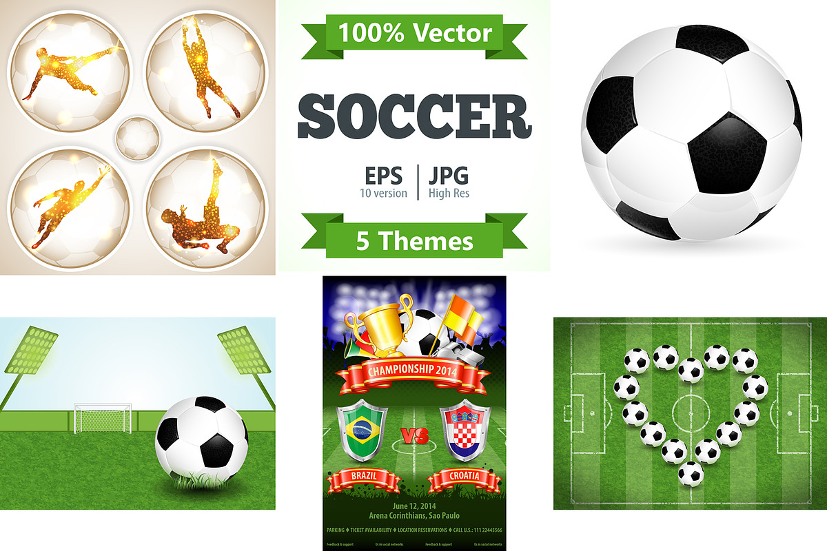 Soccer Posters and Concepts, a Decorative Illustration by TAlex (Photo 1 of 6)