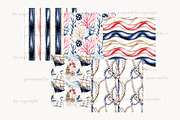 Neutral Beach Digital Papers, a Pattern Graphic by GlamArtZhanna (Thumbnail 4 of 4)
