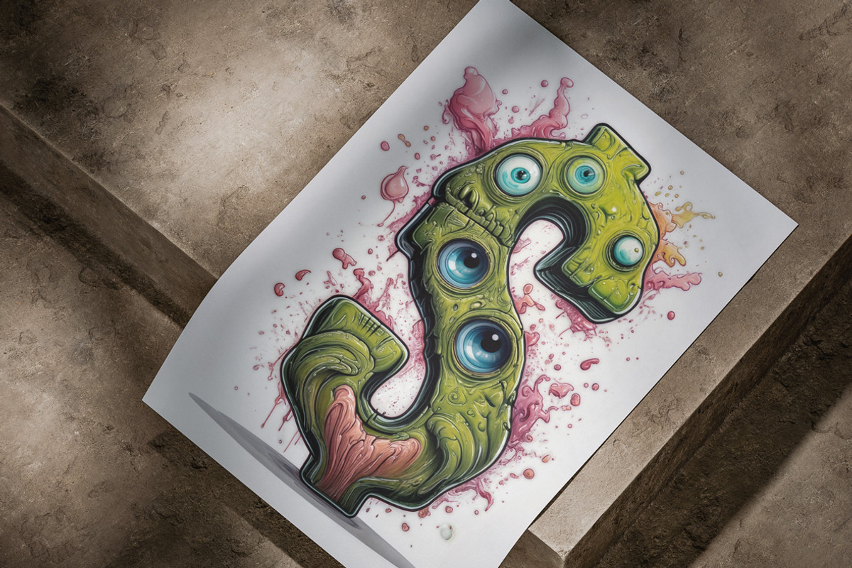 Comic Monster Font, a Serif Font by Handmadefont (Photo 9 of 11)