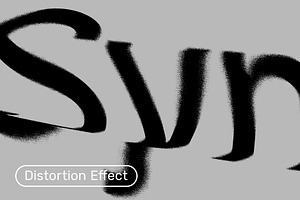 Distortion Filter Effect, a Graphic by MockupForest