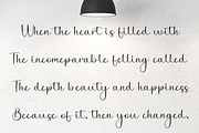 Playlist, a Handwritten Font by FreshTypeINK (Thumbnail 6 of 7)