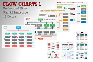 Flow Charts 1 PowerPoint Template