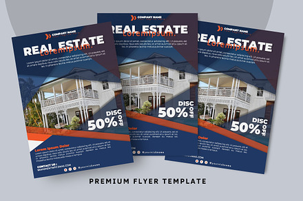 Real Estate Flyer Template Design, a Flyer Template by ResumeFabs