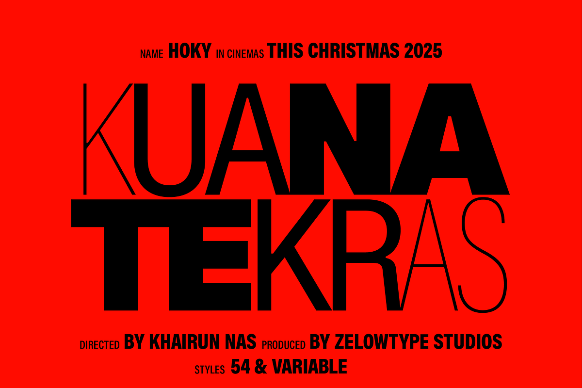 ZT Hoky Geometric - 54 Fonts, a Sans Serif Font by zelow type (Photo 3 of 15)