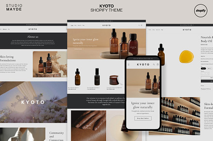 KYOTO | Neutral Shopify Theme