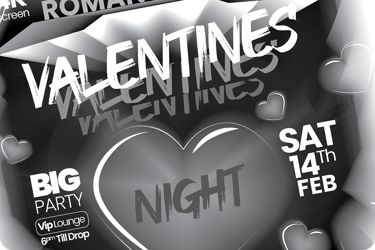 Valentines Flyer, a Flyer Template by regalDRAW (Photo 1 of 4)