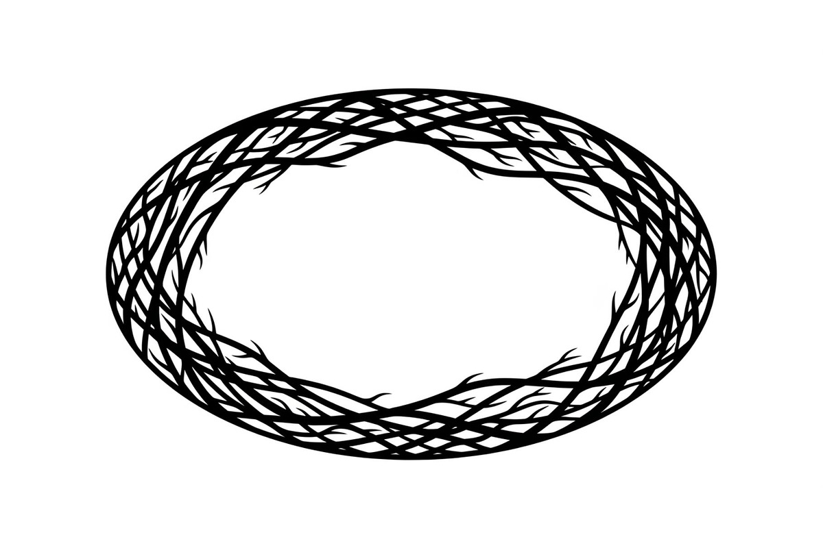 Hand Drawn Oval Scribble Frames, an Illustration by Gfx_Store (Photo 37 of 51)