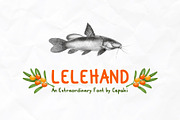 Lelehand By Cepski, a Script Font by Notplayink_Std (Thumbnail 1 of 5)
