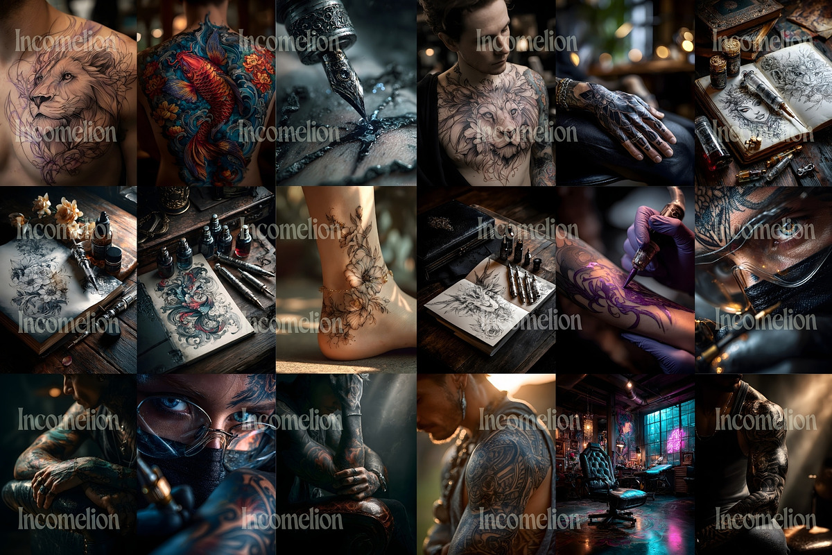 80 Tattoo Studio Stock Photos, an Arts & Entertainment Photo by Incomelion (Photo 8 of 10)