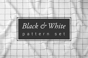 Black&White Chalkboard Patterns