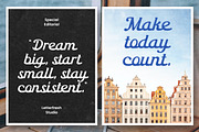 Special Editorial, a Script Font by Letter Fresh (Thumbnail 2 of 13)