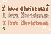 Reindeer font, a Handwritten Font by JJuta (Thumbnail 5 of 6)