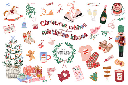 Christmas clipart: Winter holiday, an Object Graphic by Ruslana Lubenets