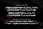 Siegra - Sporty Tech Font, a Font by Arterfak Project (Thumbnail 6 of 12)