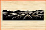 Rural Landscape Silhouette Bundle, an Object Illustration by Designer_Momina (Thumbnail 7 of 8)