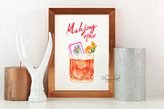 Aperitivo Mahjong Cocktails, a Food Illustration by TheHappyGiftArt (Thumbnail 8 of 10)