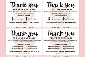 Business Thank You Card Canva 4