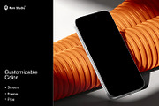 Minimal iPhone 17 Pro Mockup, an iPhone Mockup by RamStudio2 (Thumbnail 7 of 9)