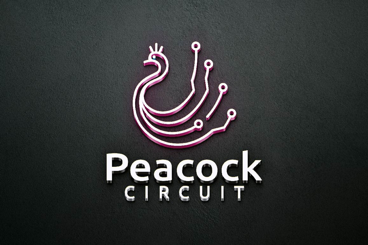 Peacock Bird Circuit Technology Logo, a Branding & Logo Template by jongcreative (Photo 3 of 4)