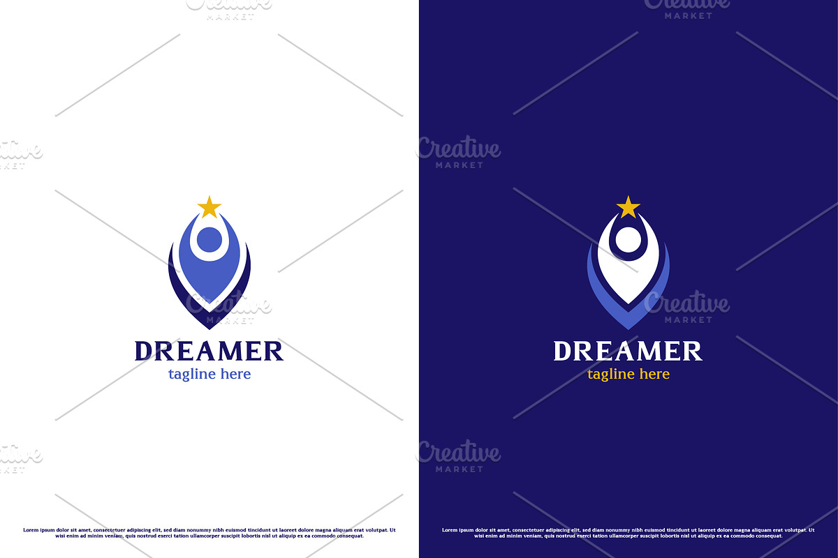 Leadership Dream Logo Design Icon, a Branding & Logo Template by Morvana Crew