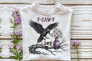 F-CAW-F Funny Halloween, an Illustration by DreamCafeArt (Thumbnail 3 of 7)