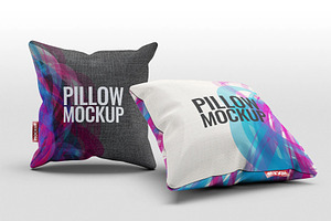 Pillow Mock-Up, a Product Mockup by Hubzway