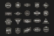 20 Vintage Badge/Logos Template V_01, a Branding & Logo Template by N_thirteen (Thumbnail 2 of 4)