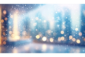 Soft-focus winter bokeh background, an Abstract Photo by Igor Tichonow