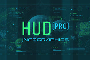 HUD Pro Infographic Elements